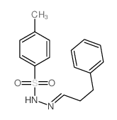 4-methyl-N-(3-phenylpropylideneamino)benzenesulfonamide结构式