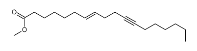 methyl octadec-7-en-11-ynoate Structure