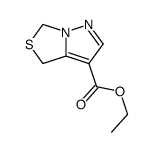 4,5-dihydro-6-thia-1,7a-diazaindene-3-carboxylic acid ethylester结构式