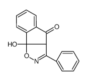 8b-hydroxy-3-phenyl-3aH-indeno[2,3-d][1,2]oxazol-4-one结构式