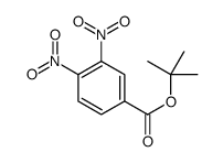 tert-butyl 3,4-dinitrobenzoate结构式