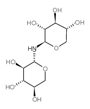 di-beta-d-xylopyranosylamine structure