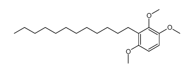 1-Dodecyl-2,3,6-trimethoxybenzol Structure