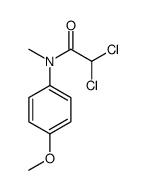 2,2-dichloro-N-(4-methoxyphenyl)-N-methylacetamide Structure