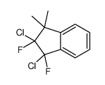 1,2-dichloro-1,2-difluoro-3,3-dimethylindene Structure