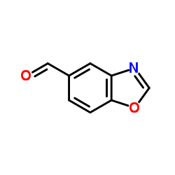 1,3-Benzoxazole-5-carbaldehyde Structure