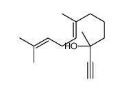 3,7,11-trimethyldodeca-7,10-dien-1-yn-3-ol结构式