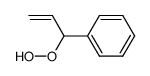 1-phenylprop-2-enyl hydroxyperoxide Structure
