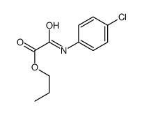 propyl 2-(4-chloroanilino)-2-oxoacetate Structure