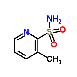 3-Methyl-pyridine-2-sulfonic acid amide structure