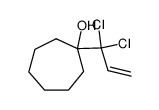 1-(1,1-dichloroallyl)cycloheptanol结构式