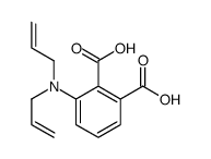 3-[bis(prop-2-enyl)amino]phthalic acid结构式