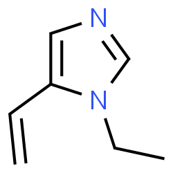 1H-Imidazole,5-ethenyl-1-ethyl-(9CI) structure