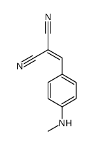 2-[[4-(methylamino)phenyl]methylidene]propanedinitrile结构式