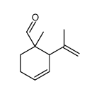 1-methyl-2-(1-methylvinyl)cyclohex-3-ene-1-carbaldehyde structure