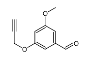 Benzaldehyde, 3-methoxy-5-(2-propynyloxy)- (9CI) structure