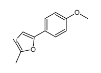 5-(4-methoxyphenyl)-2-methyl-1,3-oxazole Structure