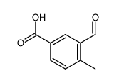3-甲酰基-4-甲基苯甲酸结构式