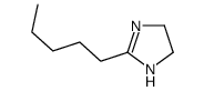 2-pentyl-4,5-dihydro-1H-imidazole Structure