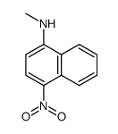 N-methyl-4-nitro-α-naphthylamine结构式