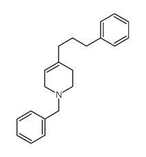 1-苄基-4-(3-苯丙基)-1,2,3,6-四氢吡啶结构式