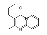 2-methyl-3-propylpyrido[1,2-a]pyrimidin-4-one结构式