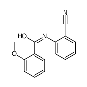 Benzamide, N-(2-cyanophenyl)-2-methoxy- (9CI) picture