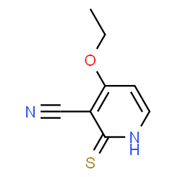 3-Pyridinecarbonitrile,4-ethoxy-1,2-dihydro-2-thioxo-(9CI)结构式