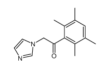 2-imidazol-1-yl-1-(2,3,5,6-tetramethylphenyl)ethanone结构式