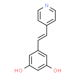 1,3-Benzenediol, 5-[(1E)-2-(4-pyridinyl)ethenyl]- (9CI)结构式