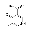 3-Pyridinecarboxylicacid,1,4-dihydro-5-methyl-4-oxo-(9CI) structure