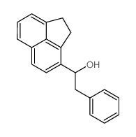 3-Acenaphthylenemethanol,1,2-dihydro-a-(phenylmethyl)-结构式