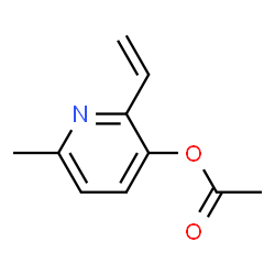 3-Pyridinol,2-ethenyl-6-methyl-,acetate(ester)(9CI) structure