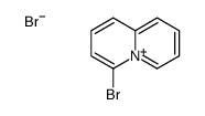4-bromoquinolizin-5-ium,bromide结构式