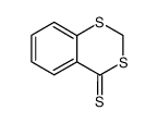 4H-1,3-benzodithiin-4-thione Structure