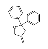 2,2-diphenyl-4-methylenetetrahydrofuran Structure