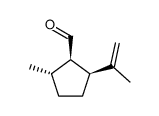 2-methyl-5-(prop-1-en-2-yl)cyclopentanecarbaldehyde Structure