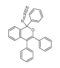1-azido-1,3,4-triphenyl-1H-isochromene结构式