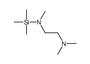 N,N,N'-trimethyl-N'-trimethylsilylethane-1,2-diamine结构式