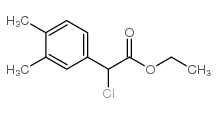 2-CHLORO-2-(3,4-DIMETHYLPHENYL)-ACETIC ACID ETHYL ESTER structure