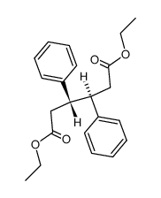 diethyl 3,4-diphenylhexanedioate Structure
