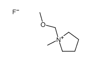 1-(methoxymethyl)-1-methylpyrrolidin-1-ium,fluoride Structure