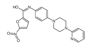 5-nitro-N-[4-(4-pyridin-2-ylpiperazin-1-yl)phenyl]furan-2-carboxamide Structure