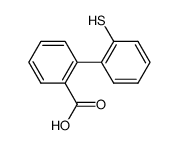 2-mercaptobiphenyl-2'-carboxylic acid Structure