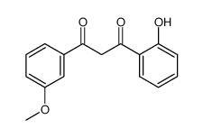 1-(2-hydroxyphenyl)-3-(3-methoxyphenyl)-1,3-propanedione Structure