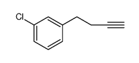 Benzene, 1-(3-butyn-1-yl)-3-chloro Structure