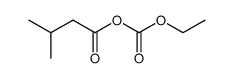 O-ethyl-carbonic 3-methyl-butyric anhydride Structure