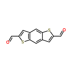 苯并1,2-b:4,5-b'二噻吩-2,6-二甲醛结构式