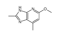3H-Imidazo[4,5-b]pyridine,5-methoxy-2,7-dimethyl-结构式