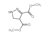 dimethyl 4,5-dihydro-1H-pyrazole-3,4-dicarboxylate Structure